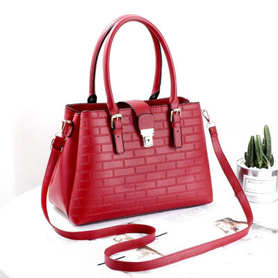 

2019 summer new European&American big bag shoulder bag simple handbag diagonal bag fashion handbag