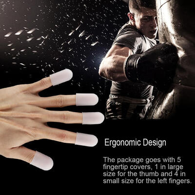 

5pcs Silicone Finger Protector Thumbs Cover Fingertip Gloves for Heat Cooking Baking Barbecue BFinger Protector Kitchen