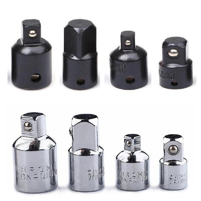 

4pcs 14 38 12 Chrome Vanadium Steel Drive Socket Adapter Converter Ratchet Wrench Accessories Hand Tools Set