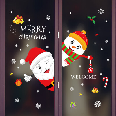 

〖Follure〗2019 Merry Christmas Household Room Wall Sticker Mural Decor Decal Removable