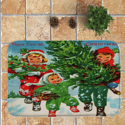 

〖Follure〗Merry Christmas Welcome Doormats Indoor Home Carpets Decor 40x60CM