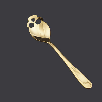 

The House 151 34 025CM Skull Shaped Spoonstainless Stainless Steel Coffee Spoon Dessert Ice Cream Sweets Teaspoon Kitchen