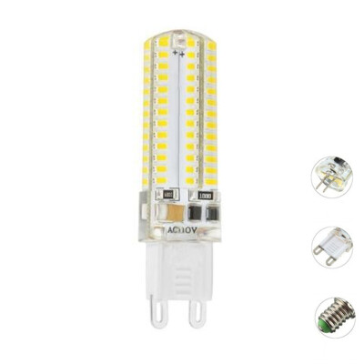 

OMTO G4 G9 E14 SMD 3014 Silicone LED Lamp 104Led 220V Bi-pin Light