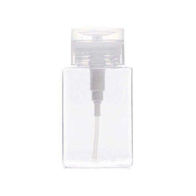 

150ml Push Down Empty Refillable Pump Liquid Dispenser Makeup Container