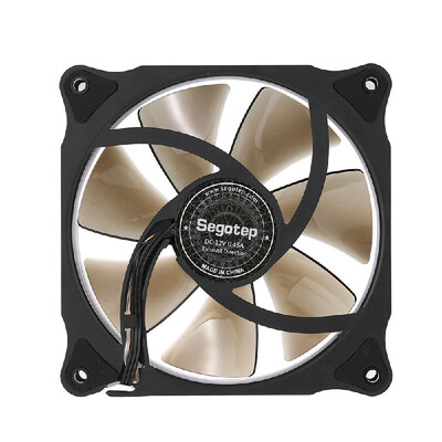 

Segotep 120mm Silent Computer Case Cooler Colling Fan LED Lights High Airflow 3PD