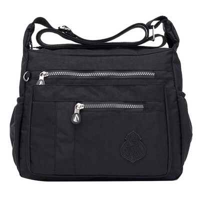 

Tailored Women Nylon Shoulder Bag Waterproof Elegant Daily Shopping Shoulder Bag