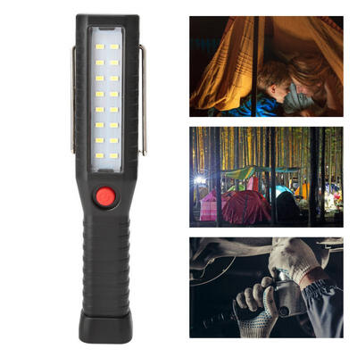 

Greensen Mutil-function LED Flashlight Outdoor Emergency Light with Magnet for Camping Climbing