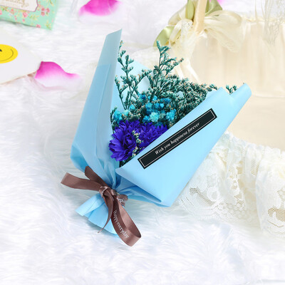 

Gobestart Carnation Creative Dried Flower Bouquet Gift Box Holiday Mini Bouquet