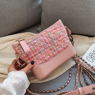 

Chic small bag girl 2019 autumn new fashion bag one shoulder bag Korean version 100 lap slant bag stray bag Korean version on