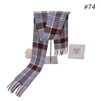 

New autumn&winter childrens scarf plaid cashmere boys&girls childrens scarves baby tide warm scarf wholesale