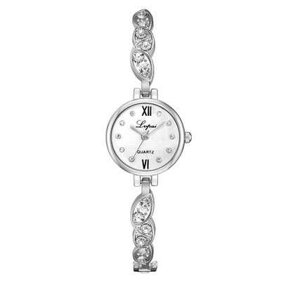 

Korean fashion casual alloy bracelet watch new full diamond bracelet fashion watch