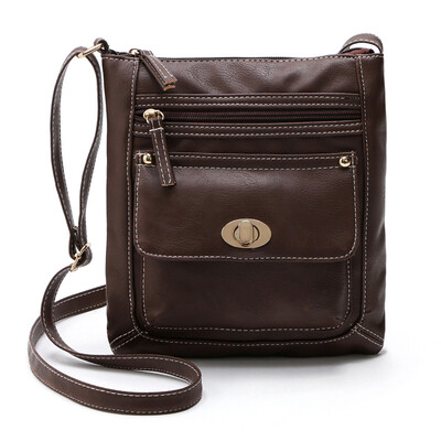 

Tailored Womens Leather Satchel Cross Body Shoulder Messenger Bag Blue