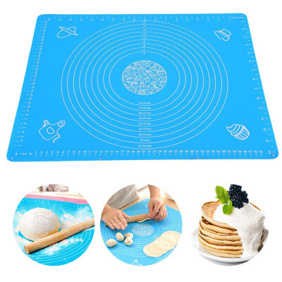 

Flexible Soft Silicone Baking Mat Pad Non-Stick Bakeware Flour Pastry Sheet