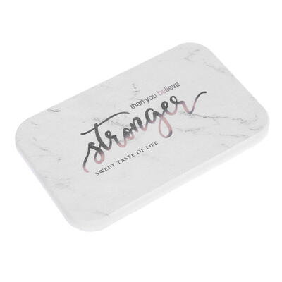 

Water Absorbing Diatomaceous Mud Fast Drying Soap Drain Tray Soap Holder