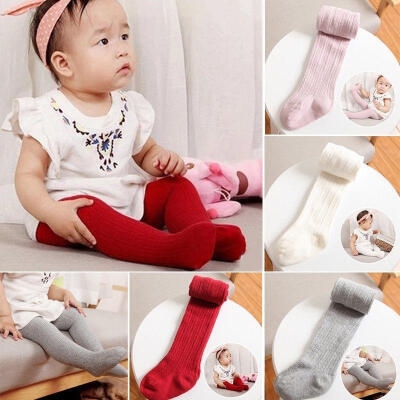 

Toddler Baby Kids Girls Soft Cotton Warm Tights Socks Stockings Pants Hosiery Pantyhose Fit For 6M-4Y5 Colors to Choose