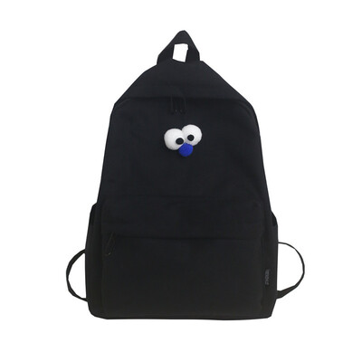 

Simple&easy-to-take double-shoulder bag womens Korean high school high school high school girls canvas day system