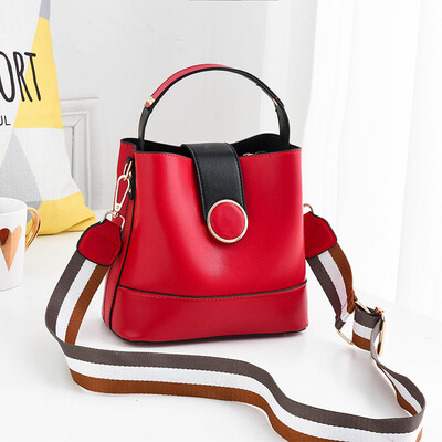 

New womens bag Korean style womens single-shoulder single-shoulder bag fashion bucket bag