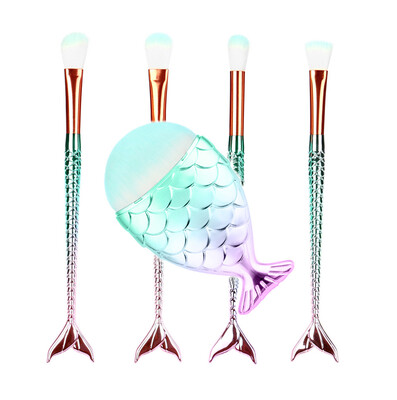 

〖Follure〗5PCS Make Up Foundation Eyebrow Eyeliner Blush Cosmetic Concealer Brushes