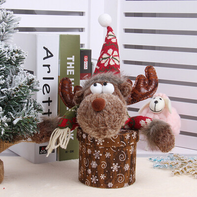 

Tailored Christmas Decorations Bags Xmas Snowman Apple Bag Christmas Eve Apple Box Gift