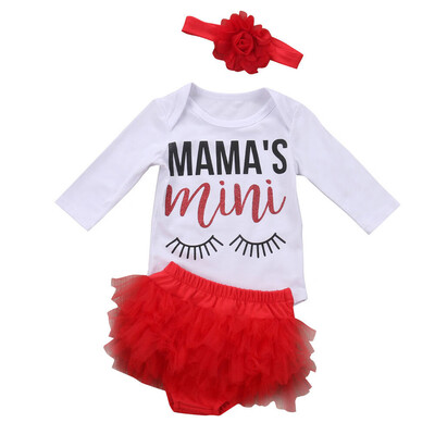 

Fashion Newborn Baby Girls Top Romper Tutu Pants Skirt Outfits Clothes