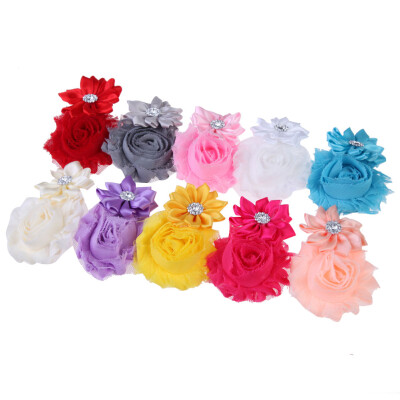 

10pcs Kid Baby Girl Toddler Cute Lace Flower Headband Hair Band Headwear