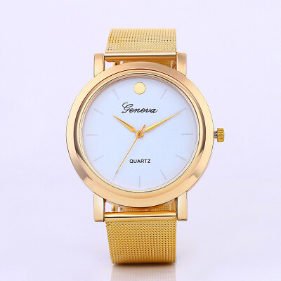 

Womens alloy steel belt watch casual fashion womens quartz watch