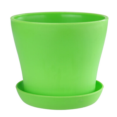 

Siaonvr Colourful Mini Plastic Flower Pot Succulent Plant Flowerpot Home Office Decor