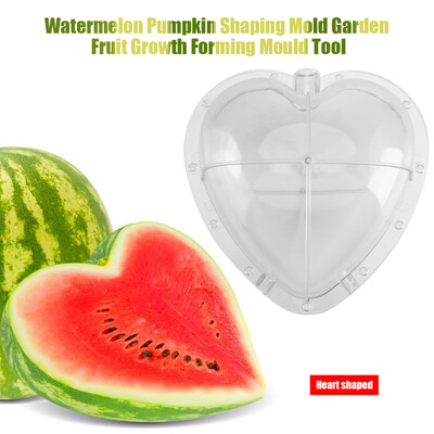 

SquareHeart-shaped Watermelon Pumpkin Shaping Mold Garden Fruit Growth Forming Mould Tool