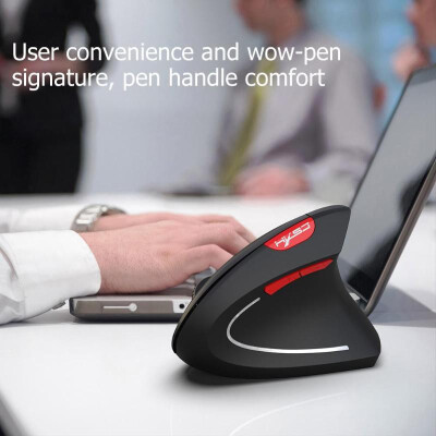 

HXSJ T29 Wireless Bluetooth Vertical Mouse Ergonomic Design Mouse for PC