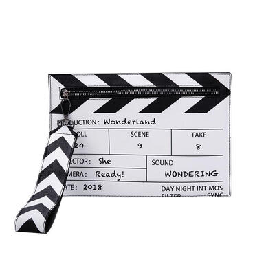 

Fashion Women Film Field Card Clutch Zipper Wallet Messenger Shoulder Bag