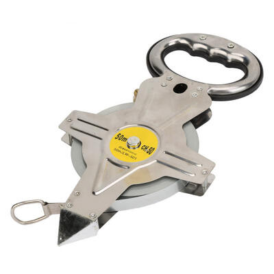 

Greensen 50M Stainless Steel Tape Measure Retractable Metric Construction Surveying Tool