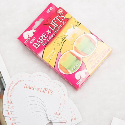 

Hot recommended transparent invisible bra underwear anti-sagging lifting chest stickers disposable U-shaped waterproof nipple whol