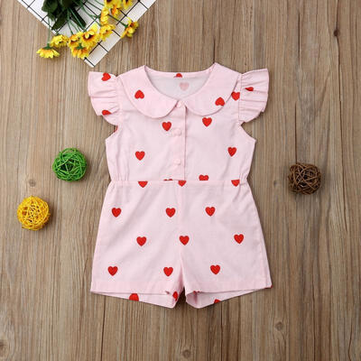 

Cute Toddler Baby Girl Jumpsuit Bodysuit Romper Outfit Sunsuit Infant Summer Clothes