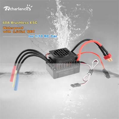 

Tailored 13T 3000KV Brushless Motor60A ESC Program Card Combo For 110 RC Car Truck