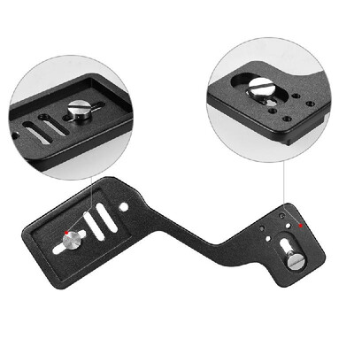 

Andoer Universal Aluminum Bracket Mount Holder for Camera Speedlite Flash Light with 14" Screw for Canon Nikon Sony DSLR Cameras