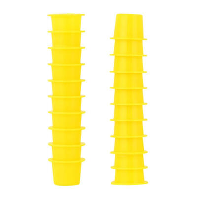 

100pcs Tattoo Ink Cap Cup Container Permanent Makeup Pigment Holder