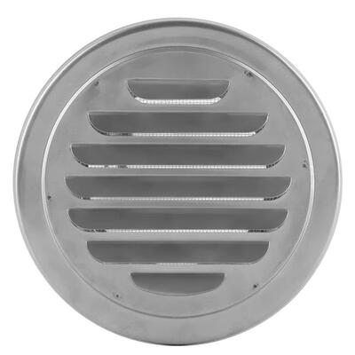 

Greensen Stainless Steel Wall Air Vent Round Flat Grille Ducting Ventilation Cover Outlet Insect Mesh