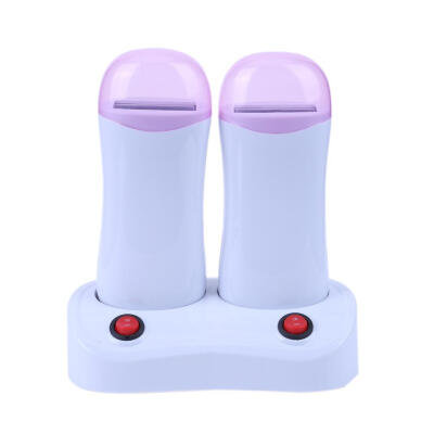 

2pcsset Electric Base Depilatory Heater Wax Hair Removal Machine EU Plug