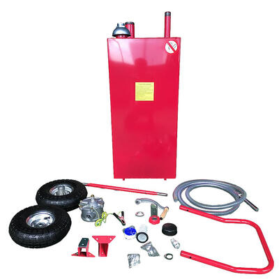 

Ktaxon Portable 30 Gallon Gas Caddy Automotive Fluid Gasoline Fuel Transfer Tank wPump