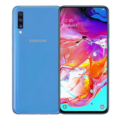 

Samsung Galaxy A70 A705FNDS 67 Inch LTE Smartphone 5MP 32MP 8MP Rear Cameras 6GB RAM 128GB ROM - EU Plug