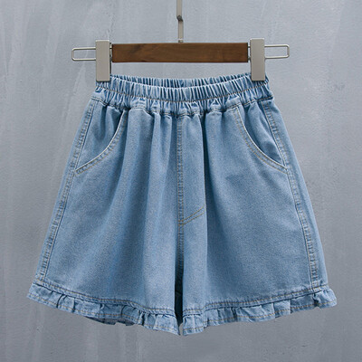 

Tailored Fashion Women Casual Loose Solid Color Trousers Short Pant