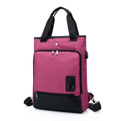 

Backpack male couple models multi-function rechargeable backpack outdoor sports backpack leisure bag