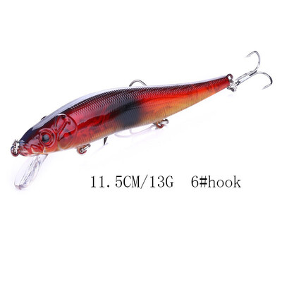 

VISSEN 2PCS 13g115cm Bait For Fishing Minnow Fishing Lure Artificial Hard Bait Crankbait Trolling Wobblers Fly Fishing
