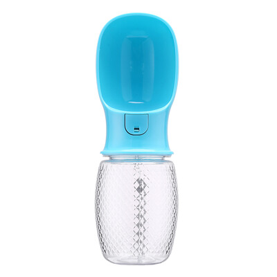 

Dog Water Bottle Pet Cat Travel Water Bottle Cups Outdoor Feeder Water Drinking Bowl Small Green