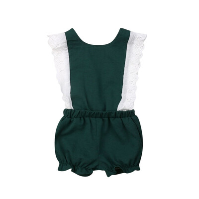 

Summer Toddler Baby Girls Sleeveless Romper Bodysuit Jumpsuit Outfits Clothes