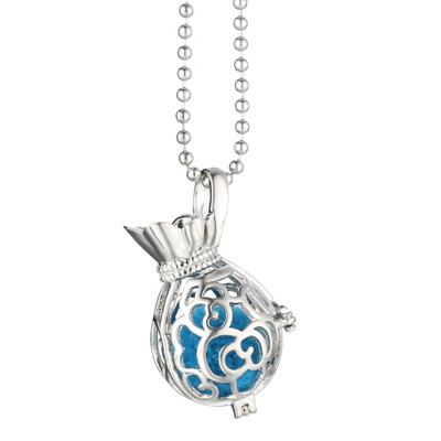 

2019 Antique Silver Elephant Aromatherapy Essential Oil Necklace Locket Pendant Gift For Women