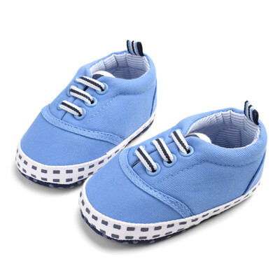 

Baby Boy Shoes Baby Girl Solid Color Elastic Band Cotton Shoes Small Square Printing Baby The First Walker