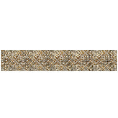 

1pc Royal Flowers Stair Sticker Waterproof Ceramic Tiles Steps Decor Decal