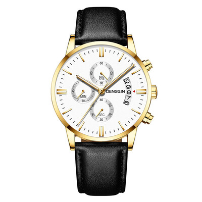 

Gobestart Luxury Watches Quartz Watch Stainless Steel Dial Casual Bracele Watch