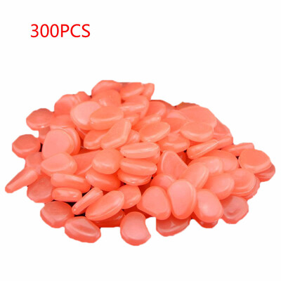 

Toponeto 300 Glow in Dark Pebbles Stone Home Garden Walkway Aquarium Fish Tank Valentine